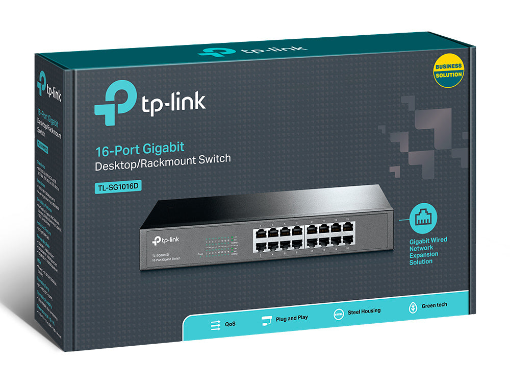 TP-Link Switch 16Port Gigabit (SG1016D) NS-TP-SG1016D