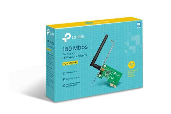 TP-Link Wireless PCI Adapter 150Mbps (WN781ND) NA-TP-TL-WN781ND