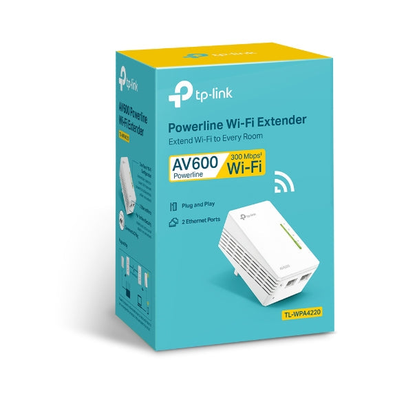 TP-Link Powerline WIFI Kit AV600 (WPA4220-KIT) NX-TP-WPA4220-KIT