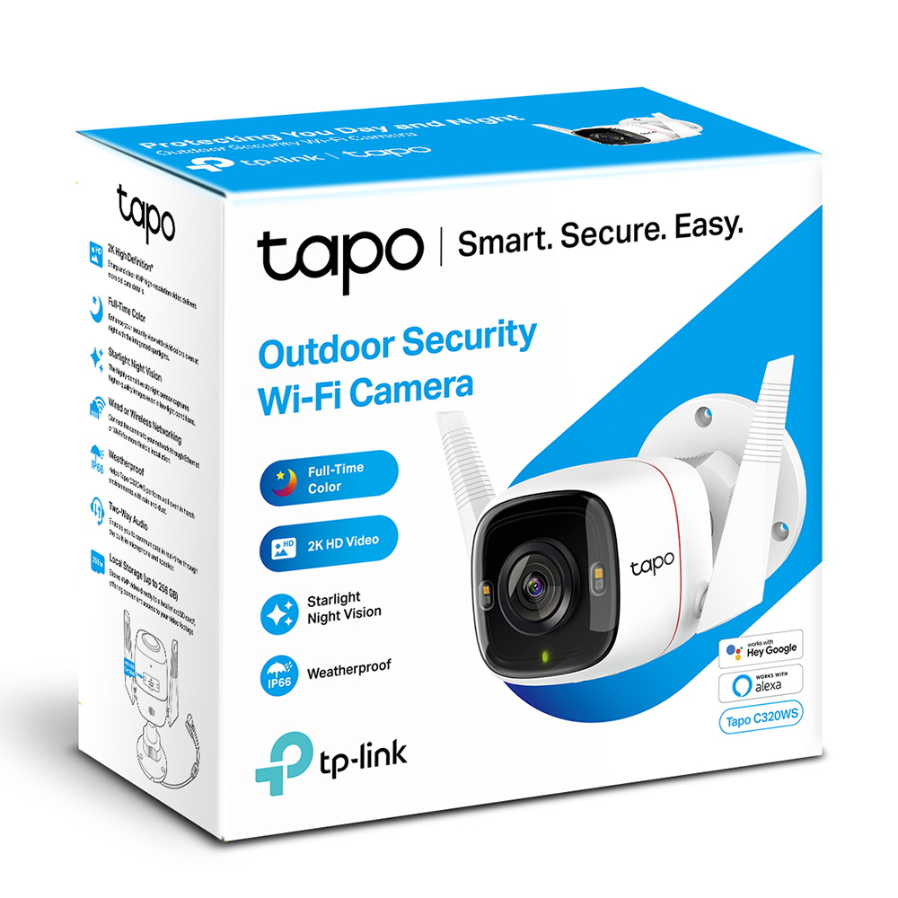TP-Link Outdoor Security Wi-Fi Camera Tapo C320WS(EU) TP-TAPO-C320WS