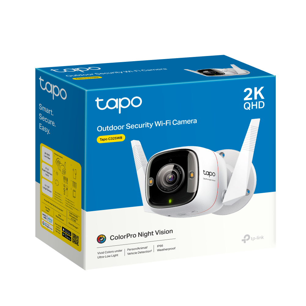 TP-Link Outdoor Security Wi-Fi Camera Tapo C325WB