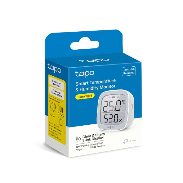 TP-Link Tapo Smart Temperature and Humidity Monitor T315