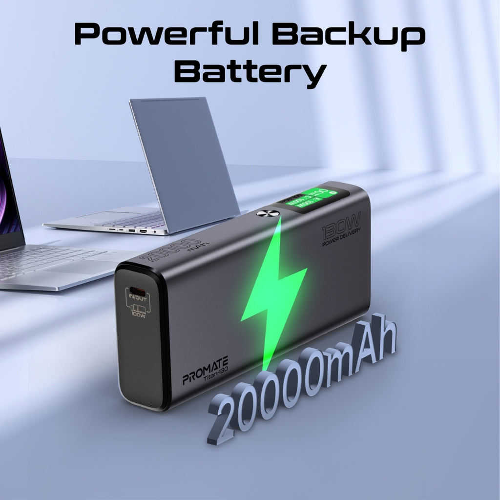 Promate Mobile Charger TITAN-130 PRO-CH-TITAN-130