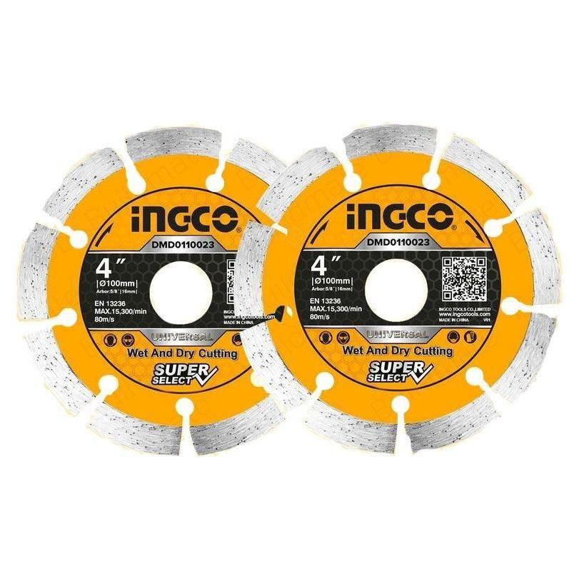 INGCO DIAMOND DISC DRY - Size: 110mm (4-3/8") × 20mm