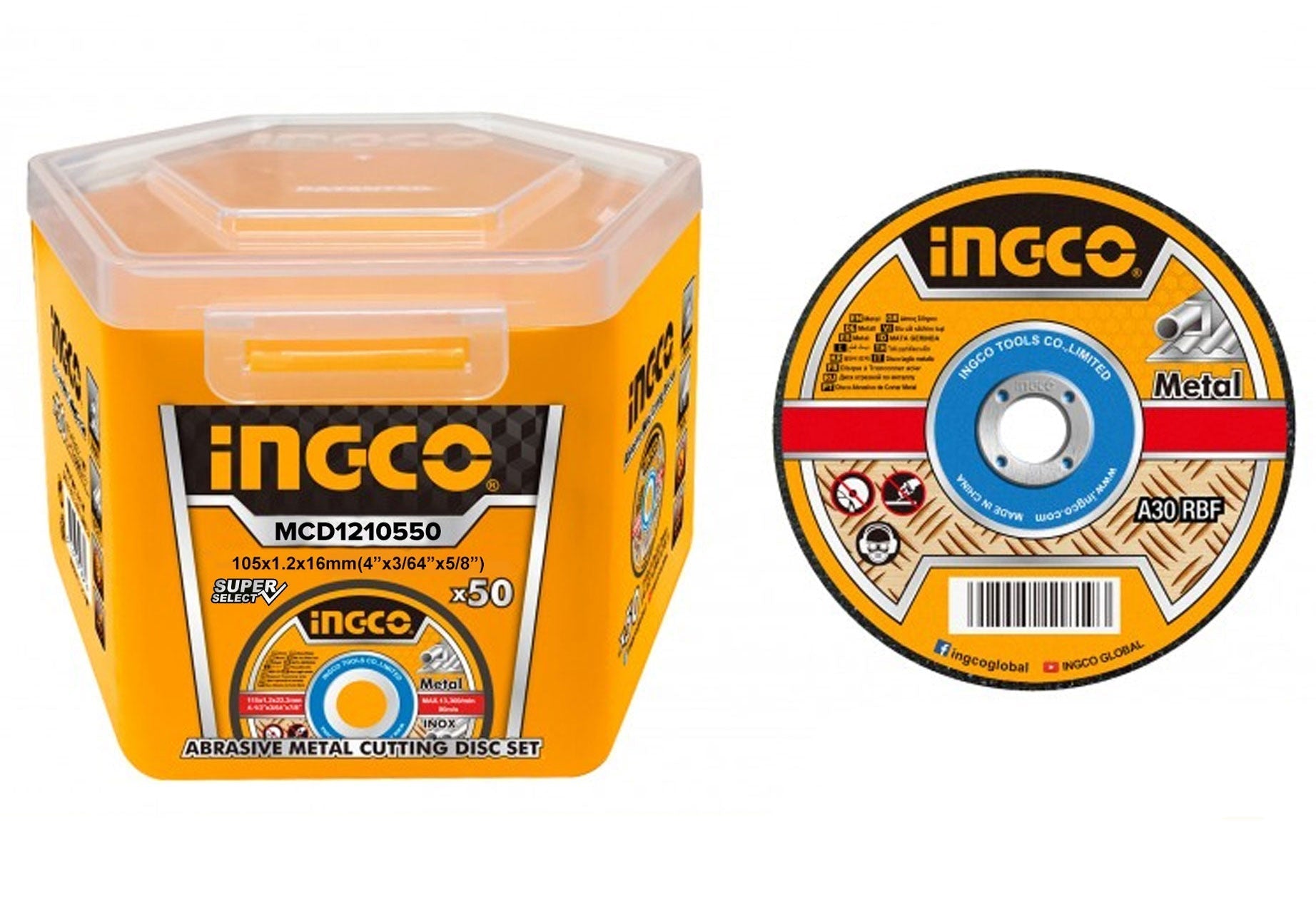 INGCO CUTTING DISC ABRASIVE METAL
