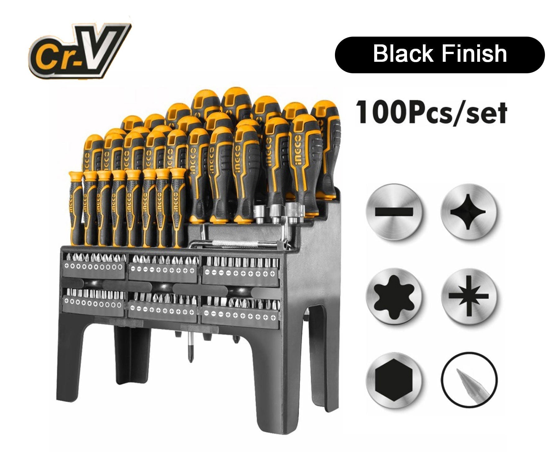 INGCO SCREWDRIVER SET OF 100 PCS