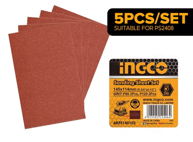 INGCO SANDING SHEET SET