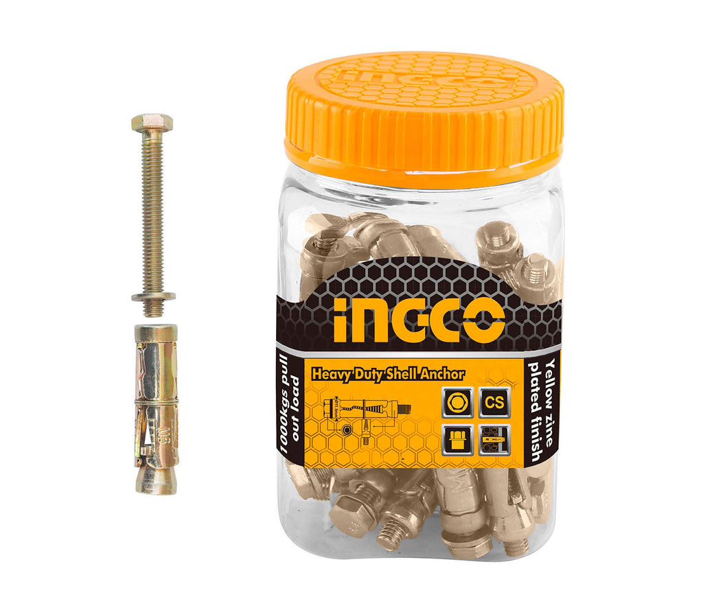 INGCO SHELL ANCHOR HEAVY DUTY  4 PCS