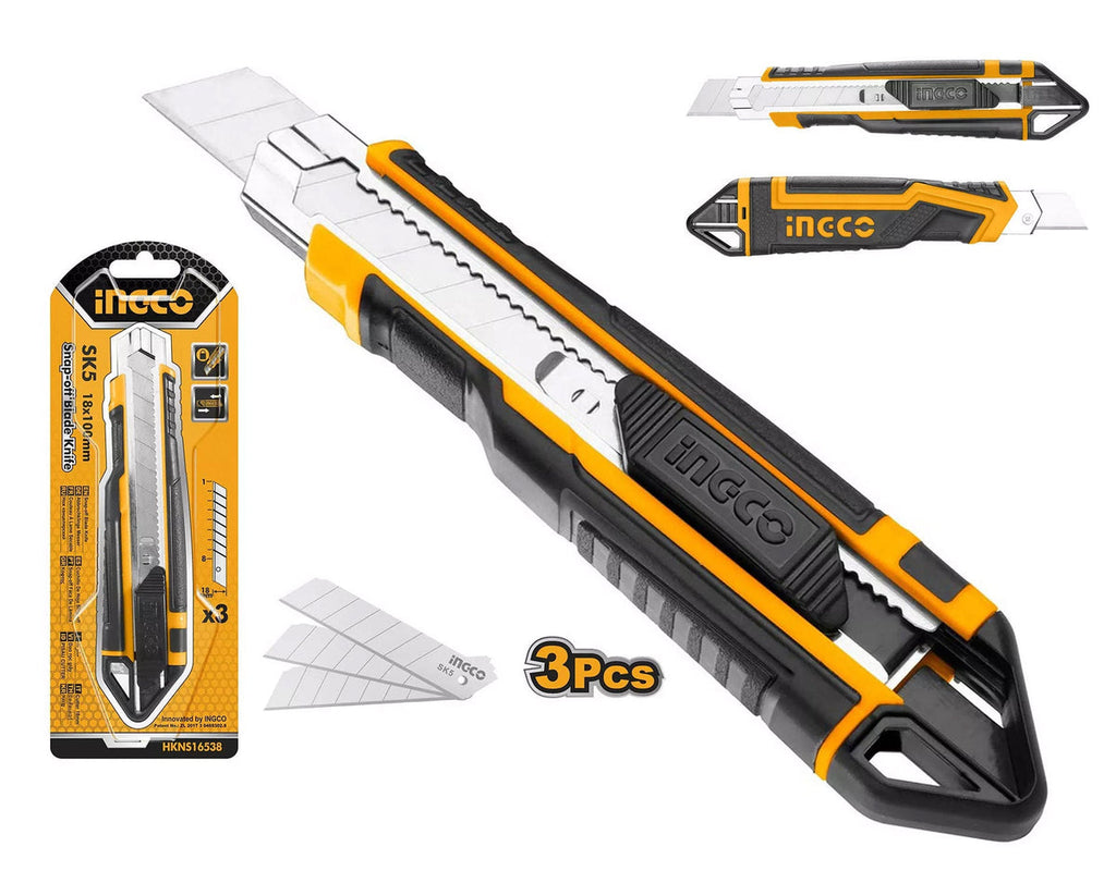 INGCO SNAP-OFF BLADE KNIFE