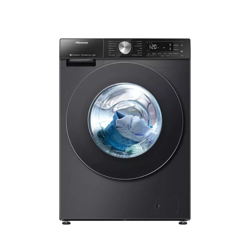 HISENSE 12KG WASH AND 8KG DRY- WASHING MACHINE- PREMIUM BLACK- INVERTER