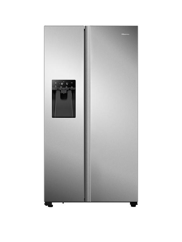 HISENSE REFRIGERATOR  SIDE BY SIDE 562 L  INOX