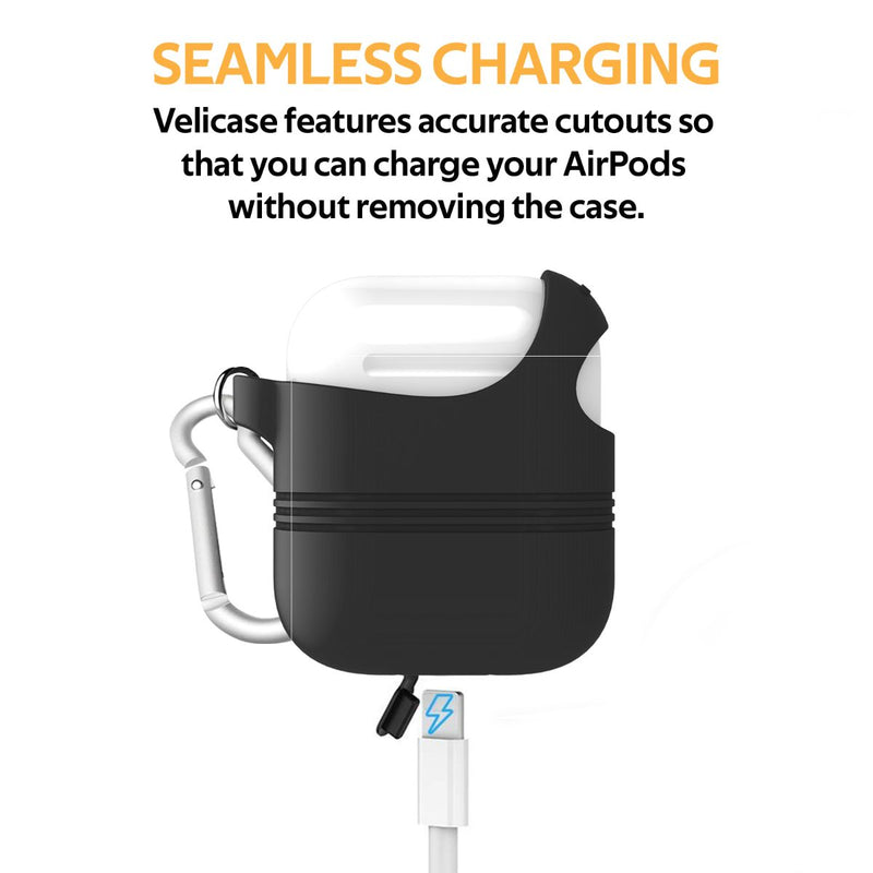 Promate Case for AirPods (VEILCASE.BLACK) PRO-AP-VEILCASE.BLACK