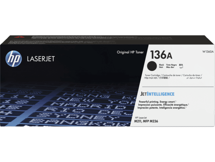 HP 136X Black Original LaserJet Toner Cartridge
