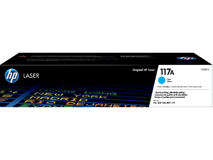 HP 117A Cyan Original Laser Toner Cartridge
