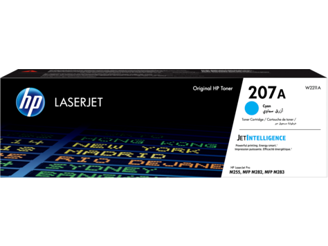HP 207A Cyan LaserJet Toner Cartridge