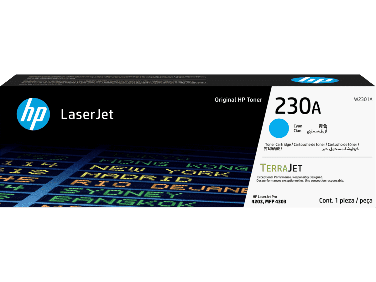 HP 230X Cyan Original LaserJet Toner Cartridge