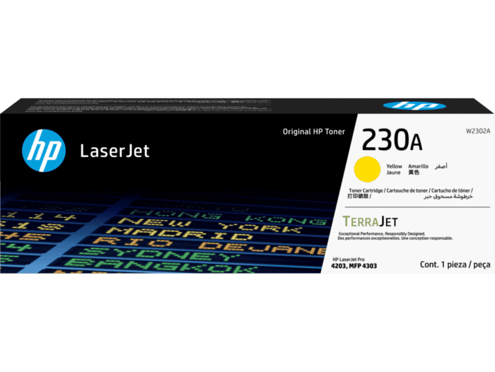 HP 230A Yellow Original LaserJet Toner Cartridge