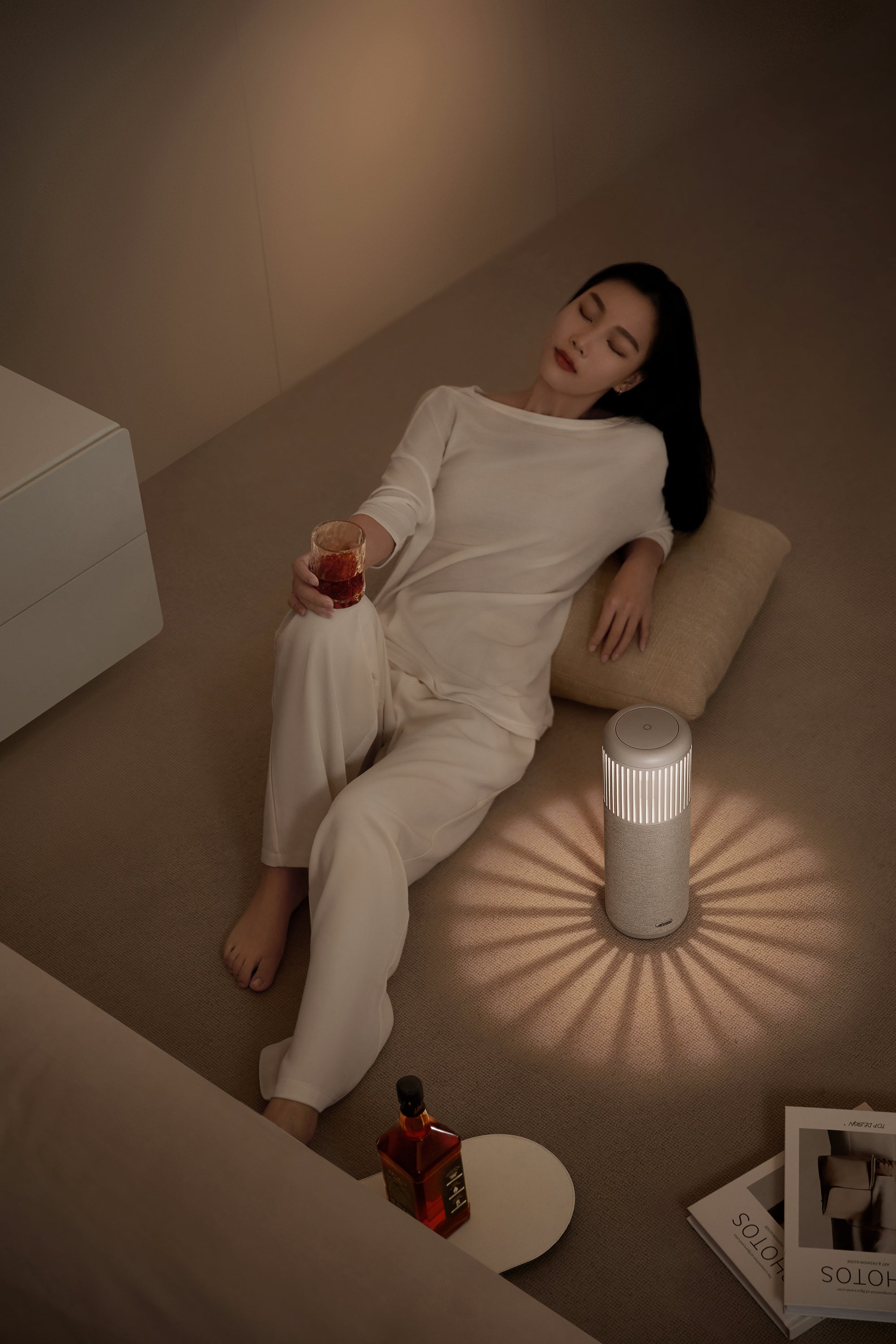 HiFuture Wedge Portable Wireless Speaker with Reading Light