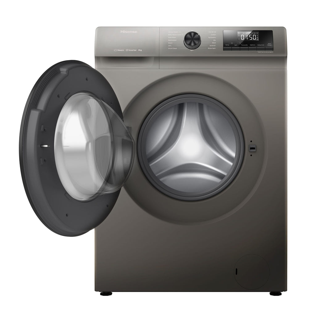 HISENSE WASHING MACHINE FRONT LOADING  8 KG