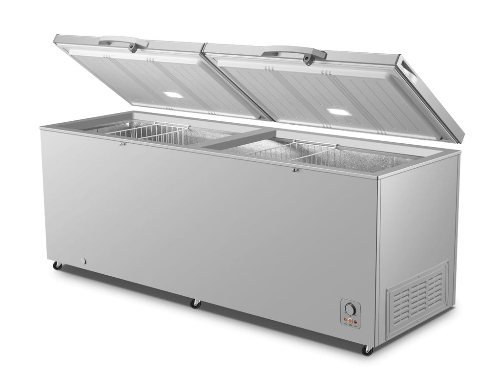 HISENSE FREEZER CHEST  701 L  SILVER