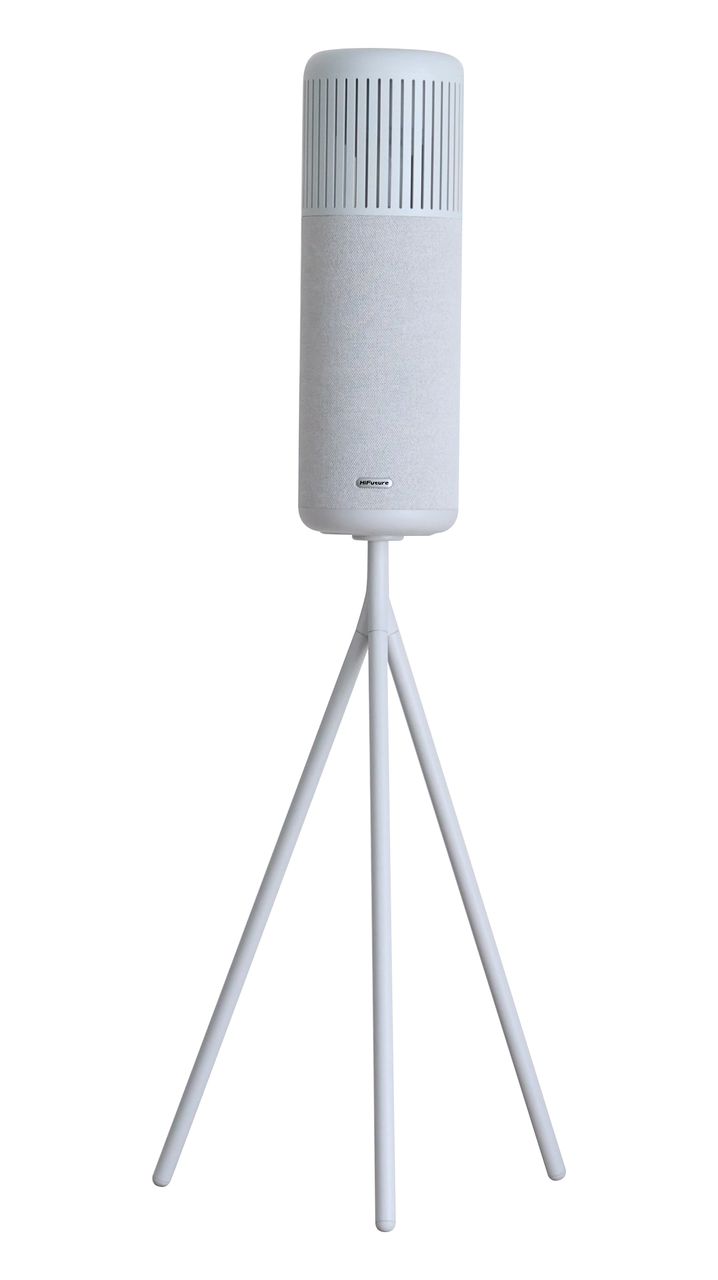 HiFuture Wedge Portable Wireless Speaker with Reading Light Brown