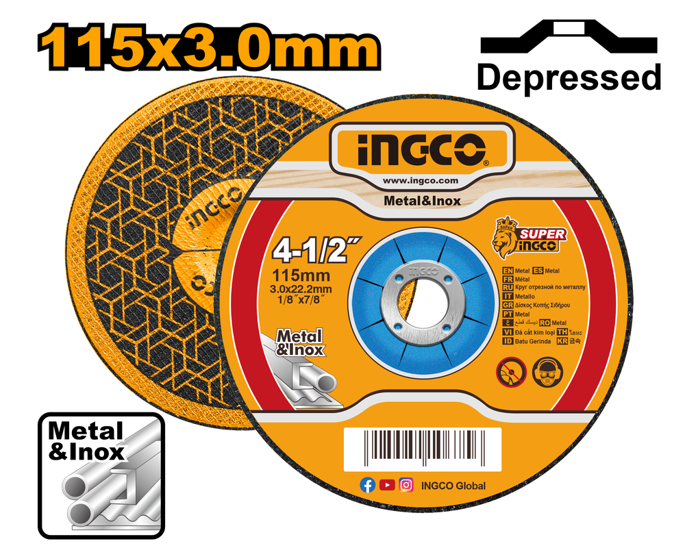 INGCO CUTTING DISC ABRASIVE METAL