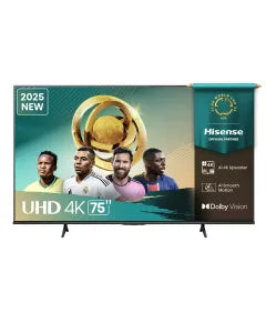 HISENSE 75" UHD TV 75A6Q