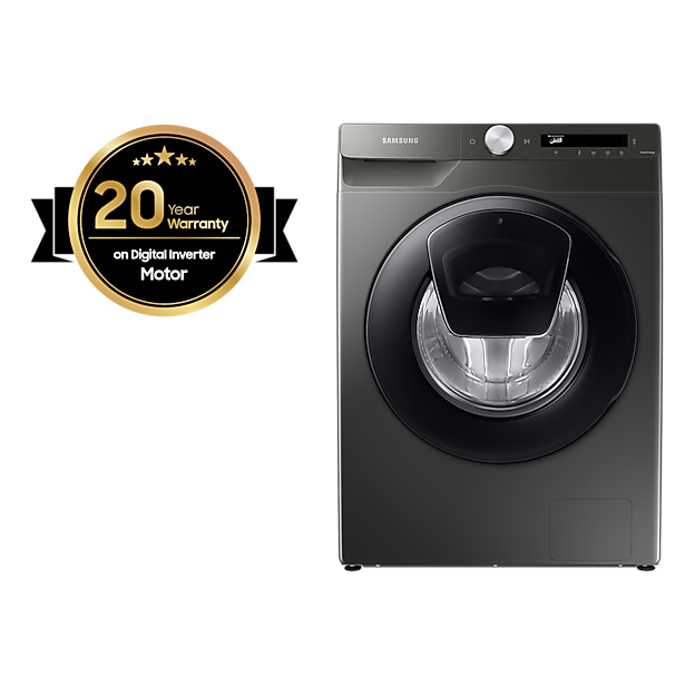 SAMSUNG WASHING MACHINE FRONT LOADING 9KG INOX ADD WASH WW90T554DAN