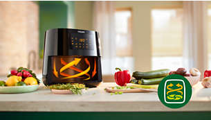 PHILIPS AIR FRYER TASTING FOOD WITH 90% LESS FAT