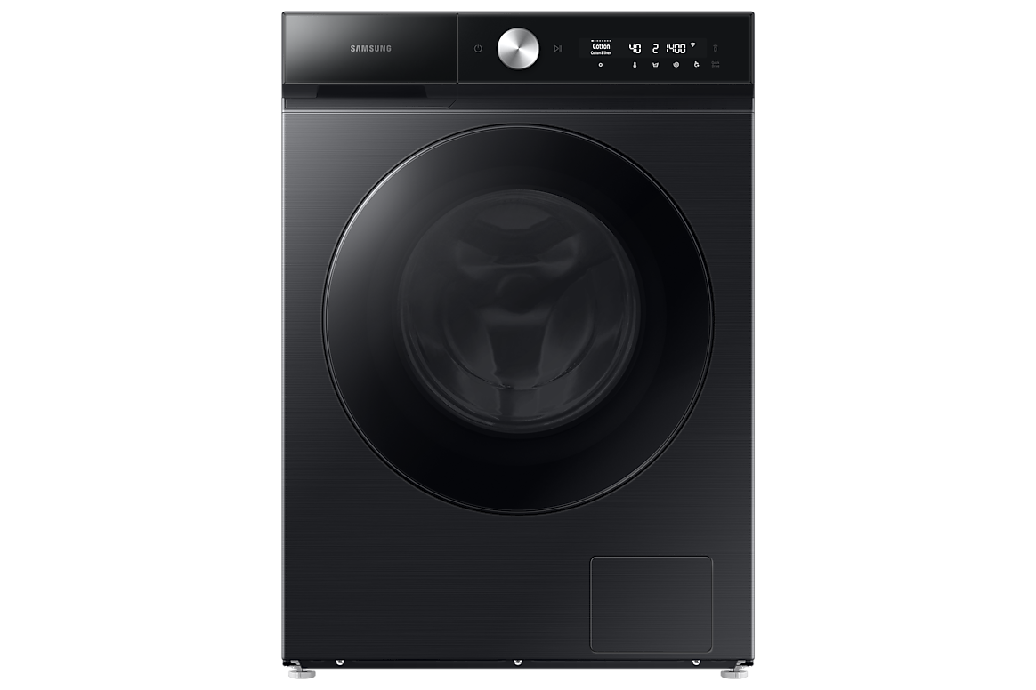 SAMSUNG WASHING MACHINE FRONT LOAD 12KG BLACK AI CONTROL WIFI WW12BB944DGMNQ