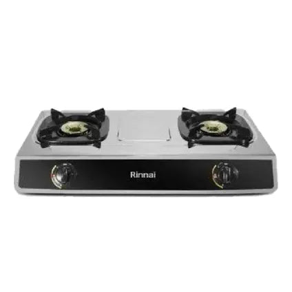 RINNAI GAS PLATE 2 BURNERS  TOP PLATE:STAINLESS STEEL