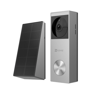 EZVIZ Battery-Powered Video Doorbell Solar Panel 2K 3MP
