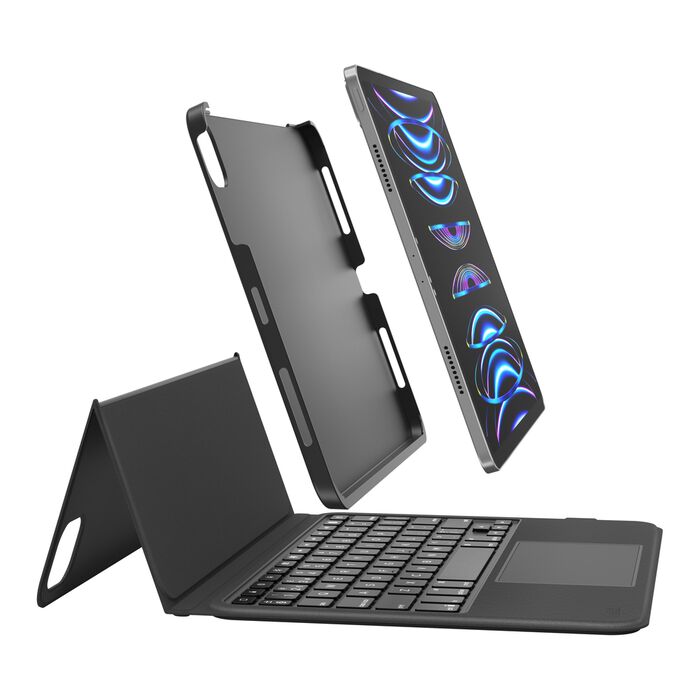 BELKIN EVERYDAY KEYBOARD CASE WITH CRADLE FOR IPAD AIR 10.9" AND IPAD PRO 11". ENGLISH KEYBOARD BBZ001UK-V1