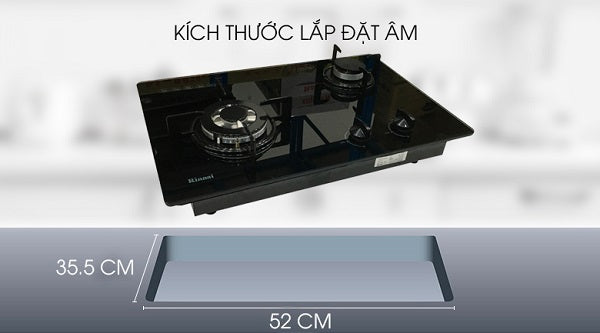 RINNAI BUILT IN HOB 60CM