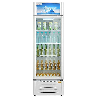 MIDEA SHOWCASE SINGLE DOOR 309LTS  WHITE (HS-411)