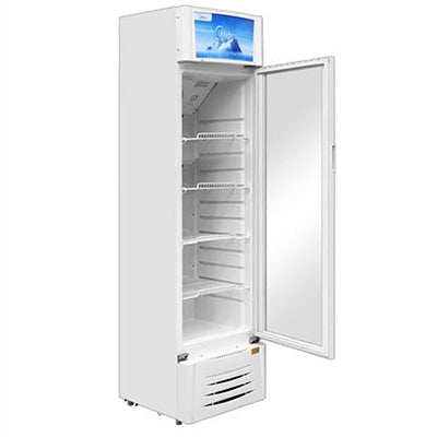MIDEA SHOWCASE SINGLE DOOR 309LTS  WHITE (HS-411)