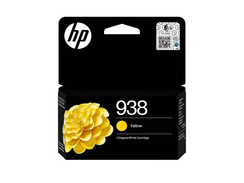 HP 938 Yellow Original Ink Cartridge