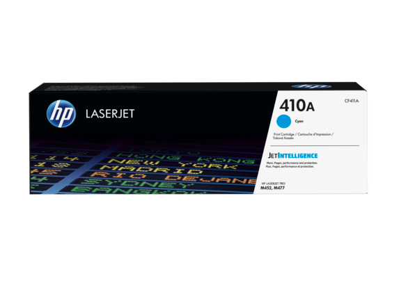 HP 410A Cyan Original LaserJet Toner Cartridge
