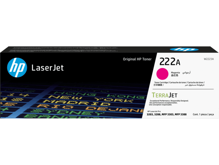 HP 222A Magenta Original LaserJet Toner Cartridge