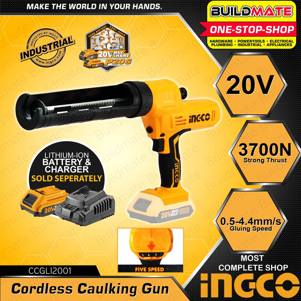 INGCO CAULKING GUN CORDLESS CCGLI2001