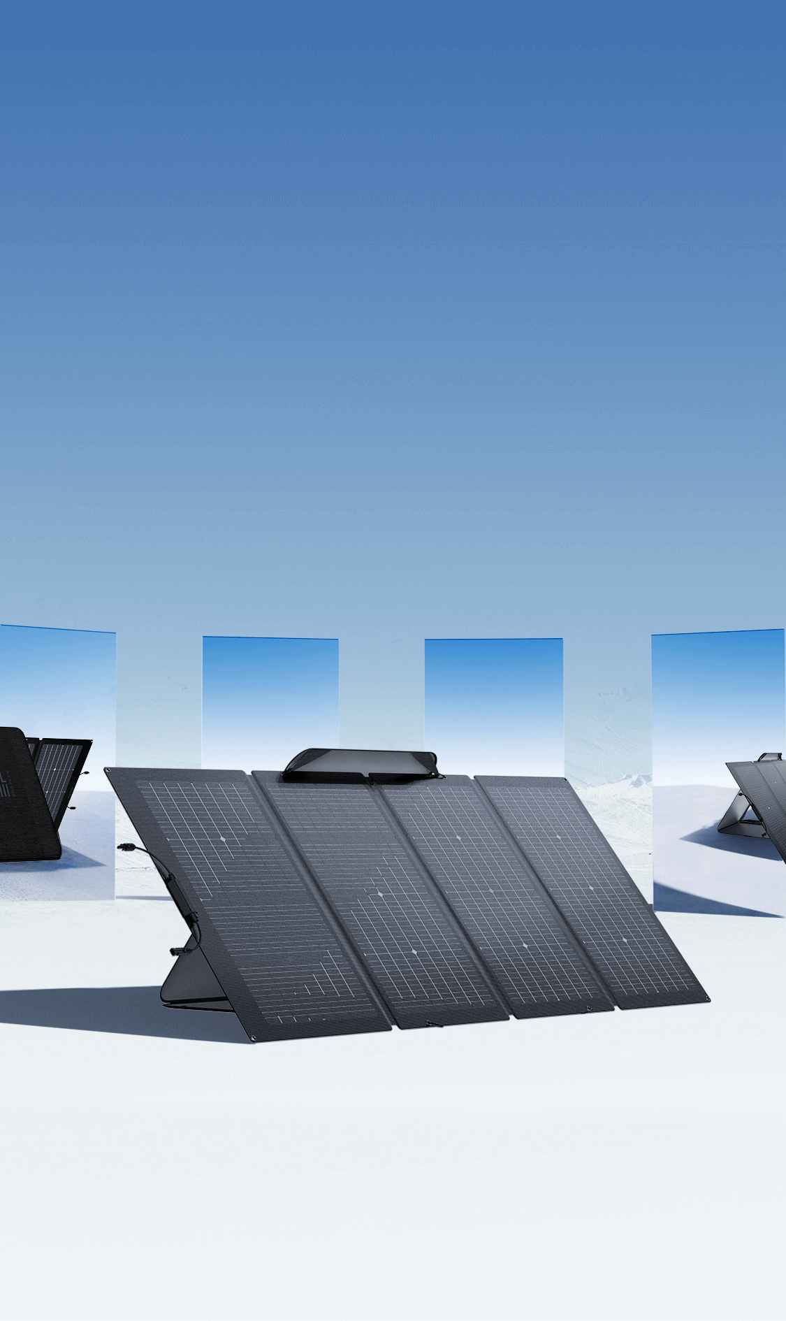 ECOFLOW PORTABLE 220W SOLAR PANEL (BIFACIAL)