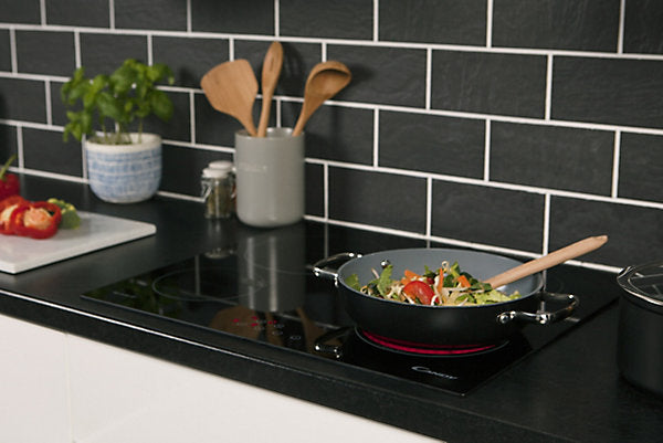 Candy Electric Ceramic Hob - Black CH64CCB