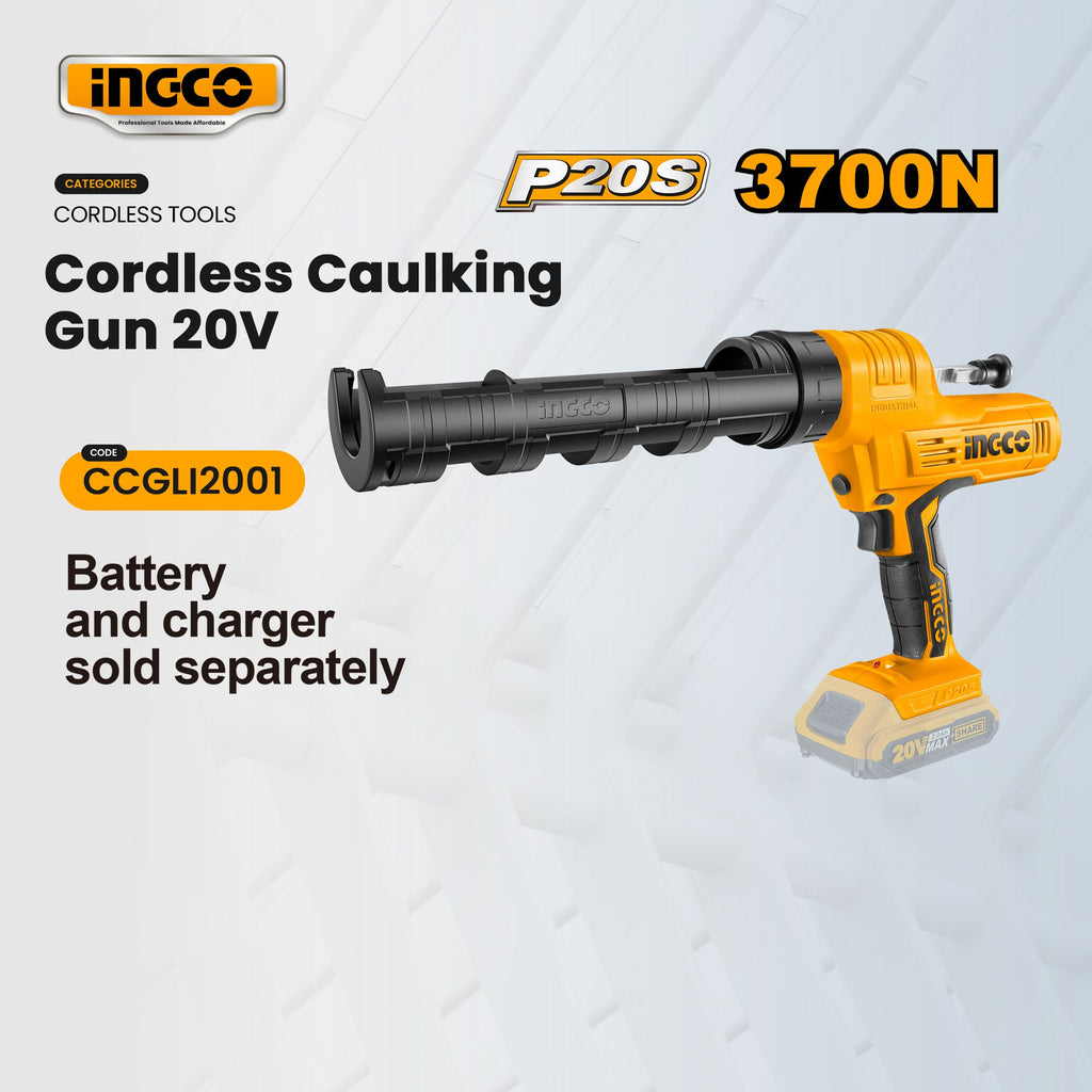 INGCO CAULKING GUN CORDLESS CCGLI2001