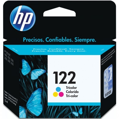 HP 122 Tri-color Ink Cartridge
