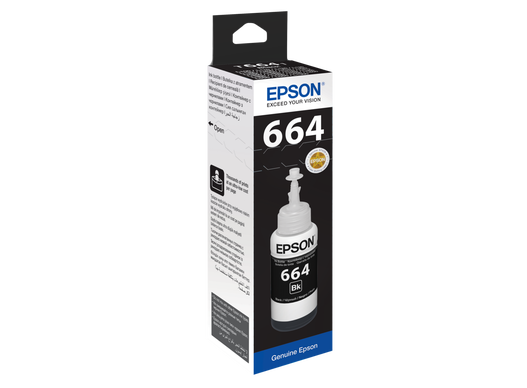EPSON T6641 BLACK INK BOTTLE 70ML