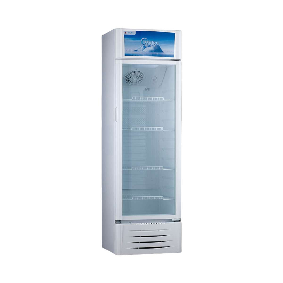 MIDEA SHOWCASE SINGLE DOOR 309LTS  WHITE (HS-411)