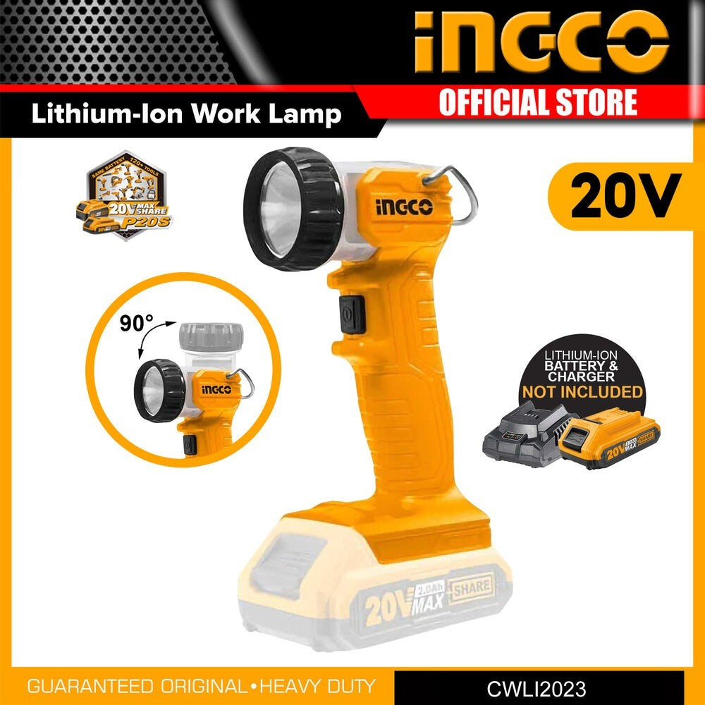 INGCO WORK LAMP CORDLESS