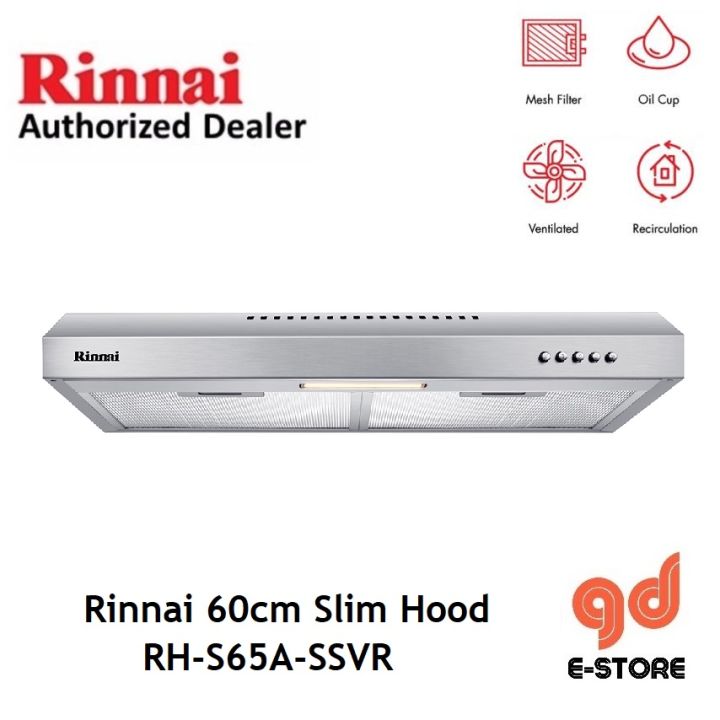 RINNAI COOKER HOOD SLIM 60CM