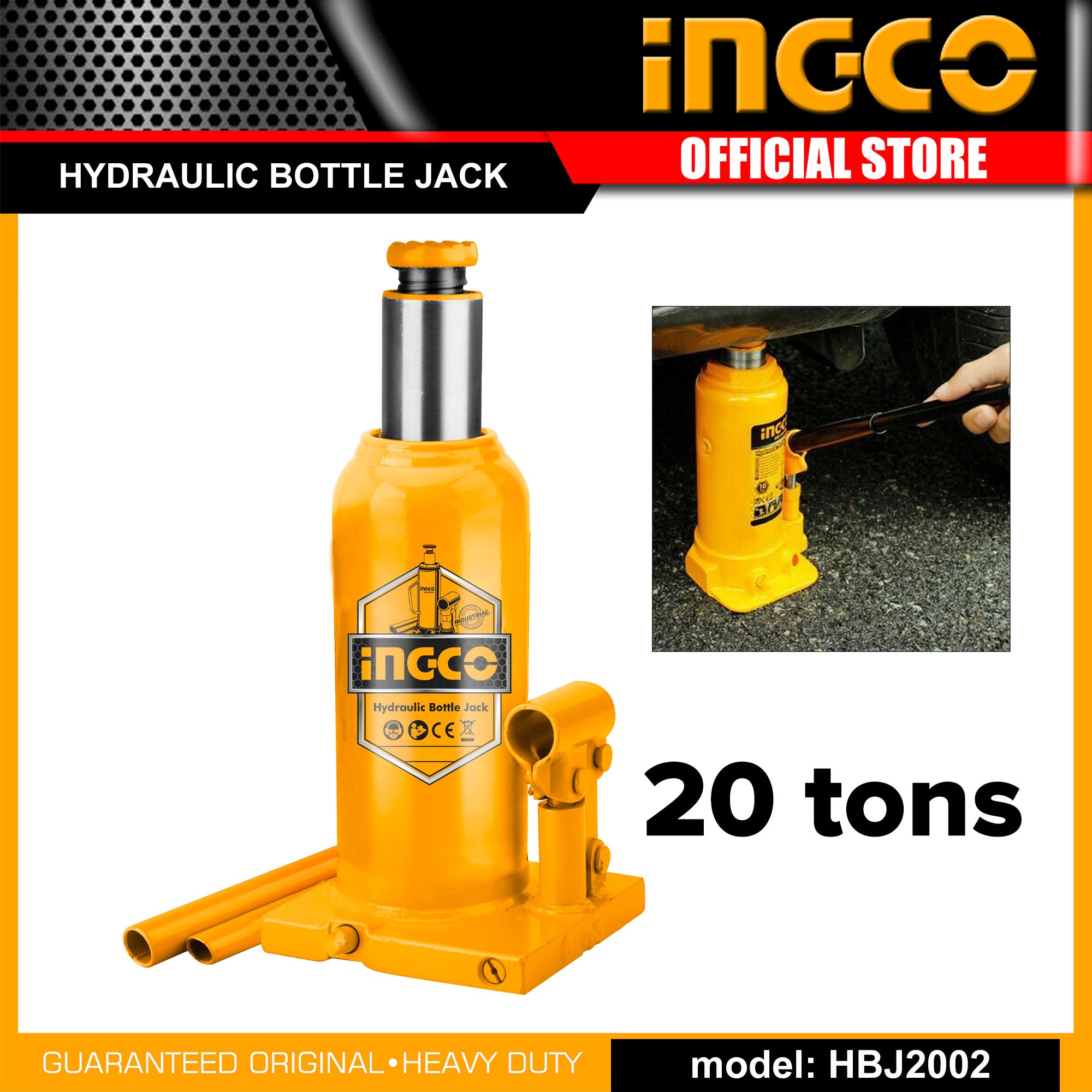 INGCO BOTTLE JACK HYDRAULIC
