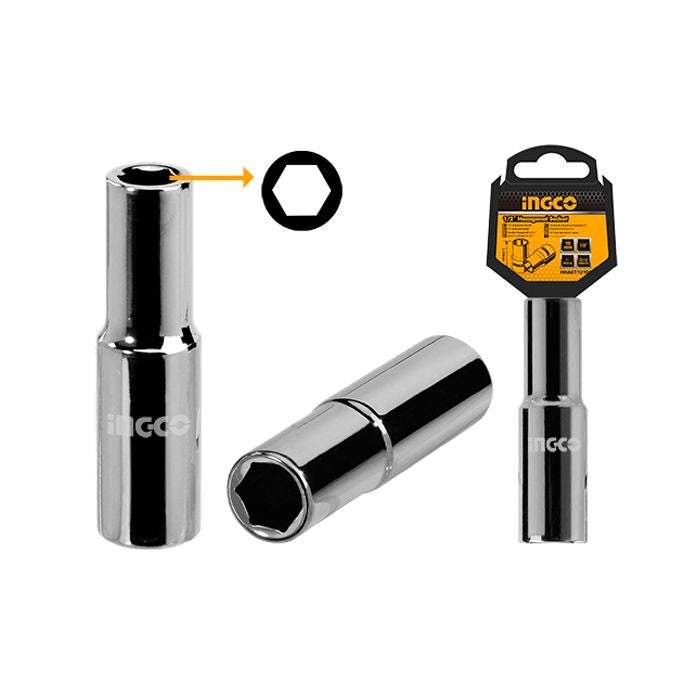 INGCO HEXAGONAL SOCKET 1\2 DEEP
